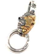 Pure Gold Wrap Old Bulldog Pendant