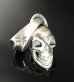 Photo3: Quarter Slant Head Skull Pendant