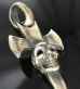 Photo9: Half Single Skull Dagger Round Bottom & H.W.O Pendant