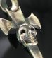 Photo8: Half Single Skull Dagger Round Bottom & H.W.O Pendant