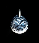 Half Maltese Cross Blob Pendant