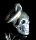 Photo3: Iron Mask Skull Pendant