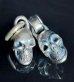 Photo13: Iron Mask Skull Pendant