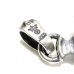 Photo9: 1/16 Face On Battle-Ax Cross With Classic H,W,O Pendant 