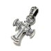 Photo5: 1/16 Face On Battle-Ax Cross With Classic H,W,O Pendant 