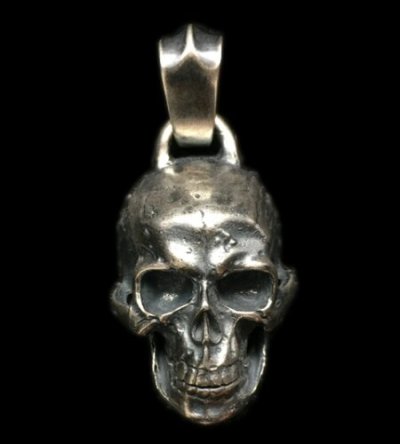 Photo2: Large skull  Pendant