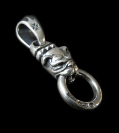 Photo1: Quarter Old Bulldog Pendant