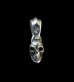 Photo1: Quarter Single Skull Pendant (1)