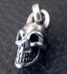 Photo13: Half Size Single Skull Pendant