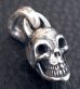 Photo14: Half Size Single Skull Pendant