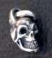 Photo3: Half Size Single Skull Pendant