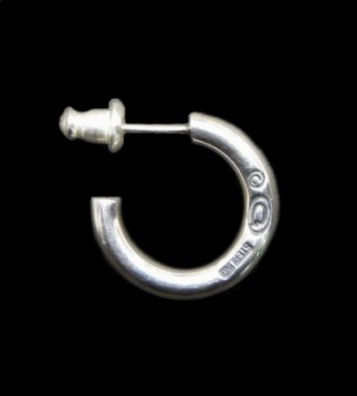 Photo1: O-ring pierce (Rh)