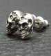 Photo9: T-bar skull pierce with G&Crown stamp