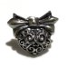 Photo1: Quarter Heart With 1/16 Gothic Flare Pierce (1)