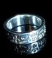 Photo5: Multi Stamp Flat Bar Ring (5)