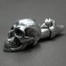 Photo6: Large Skull Ideal Smoke Pipe