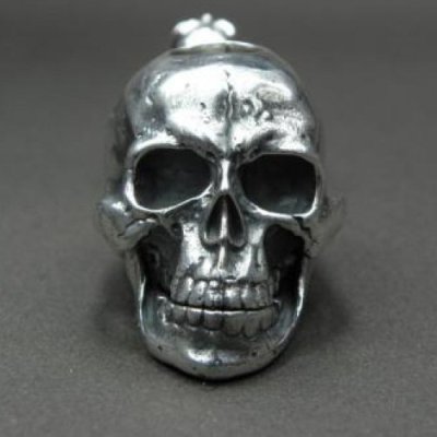 Photo2: Large Skull Ideal Smoke Pipe