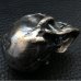 Photo4: Old Large Skull Pen Stand