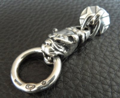 Photo1: Half Old Bulldog Wallet Ring