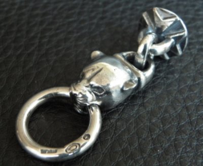 Photo1: Half Panther Wallet Ring