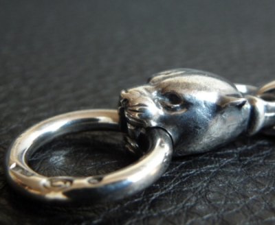 Photo2: Half Panther Wallet Ring