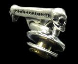 Both side GABORATORY Logo Mark Skull T-bar