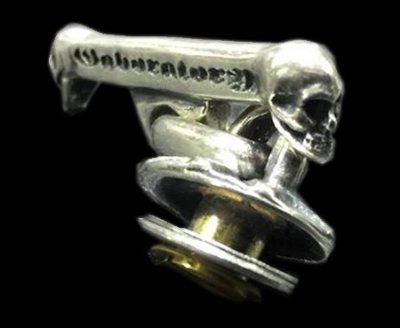 Photo1: Both side GABORATORY Logo Mark Skull T-bar