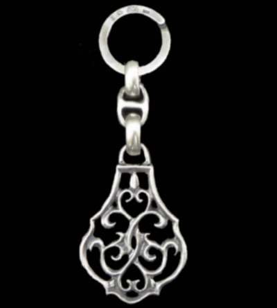 Photo1: Half Size Arabesque With H.W.O, Smooth Anchor Chain & Key Ring