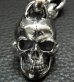 Photo3: Half Large Skull With H.W.O & Chiseled Anchor Links With Lion Head Wallet Hanger