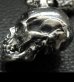 Photo8: Half Large Skull With H.W.O & Chiseled Anchor Links With Lion Head Wallet Hanger