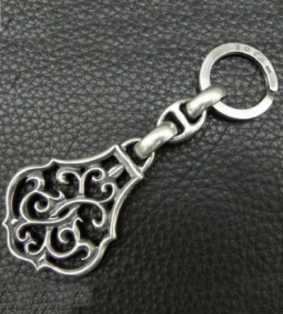 Photo2: Half Size Arabesque With H.W.O, Smooth Anchor Chain & Key Ring