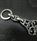 Photo4: Half Size Arabesque With H.W.O Maltese Cross H.W.O, Chiseled Anchor Chain & Key Ring (4)