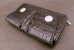 Photo5: Crocodile Tail Piece Biker Wallet