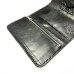 Photo10: Crocodile Flank Cross Inlay Elephant Wallet