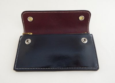 Photo3: G&Crown Long Wallet Early model (Black)