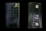 Crocodile Horn Back Long Wallet