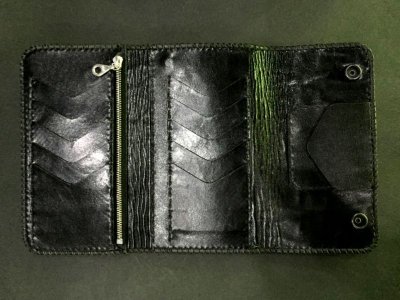 Photo2: Elephant Long Wallet (Bark Vintage)