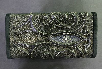 Photo3: Logan Tribal On Crystal Stingray Wallet