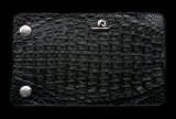 Crocodile Horn Back Long Wallet