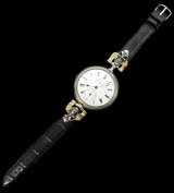 LONGINES Vintage Watch With 2Skulls Watch Band