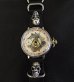 Photo4: FREEMASON Watch With 2Skulls Watch Band