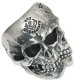 Photo6: Xconz Collaboration Double Face Medium Lage Skull Ring