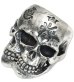 Photo5: Xconz Collaboration Double Face Medium Lage Skull Ring