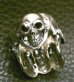 Photo13: Xconz collaboration 4 Face Skull Ring