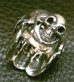 Photo10: Xconz collaboration 4 Face Skull Ring