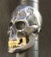 Photo11: Xconz Collaboration 18k Gold Teeth Large Skull Ring 3rd generation