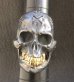 Photo10: Xconz Collaboration 18k Gold Teeth Large Skull Ring 3rd generation