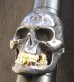 Photo9: Xconz Collaboration 18k Gold Teeth Large Skull Ring 3rd generation