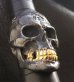 Photo8: Xconz Collaboration 18k Gold Teeth Large Skull Ring 3rd generation