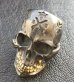 Photo4: Xconz Collaboration 18k Gold Teeth Large Skull Ring 3rd generation